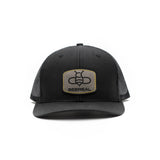 BEEREAL Black Patch Hat