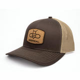 BEEREAL Brown Patch Hat